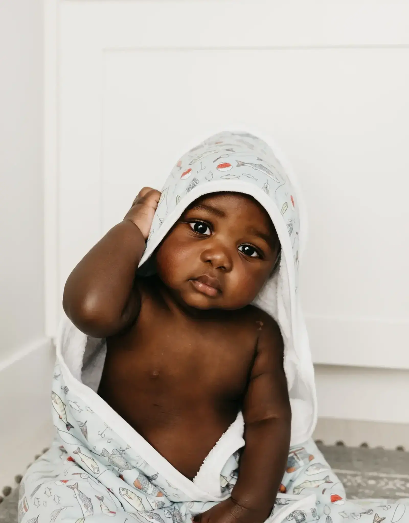 Trout Hooded Towel