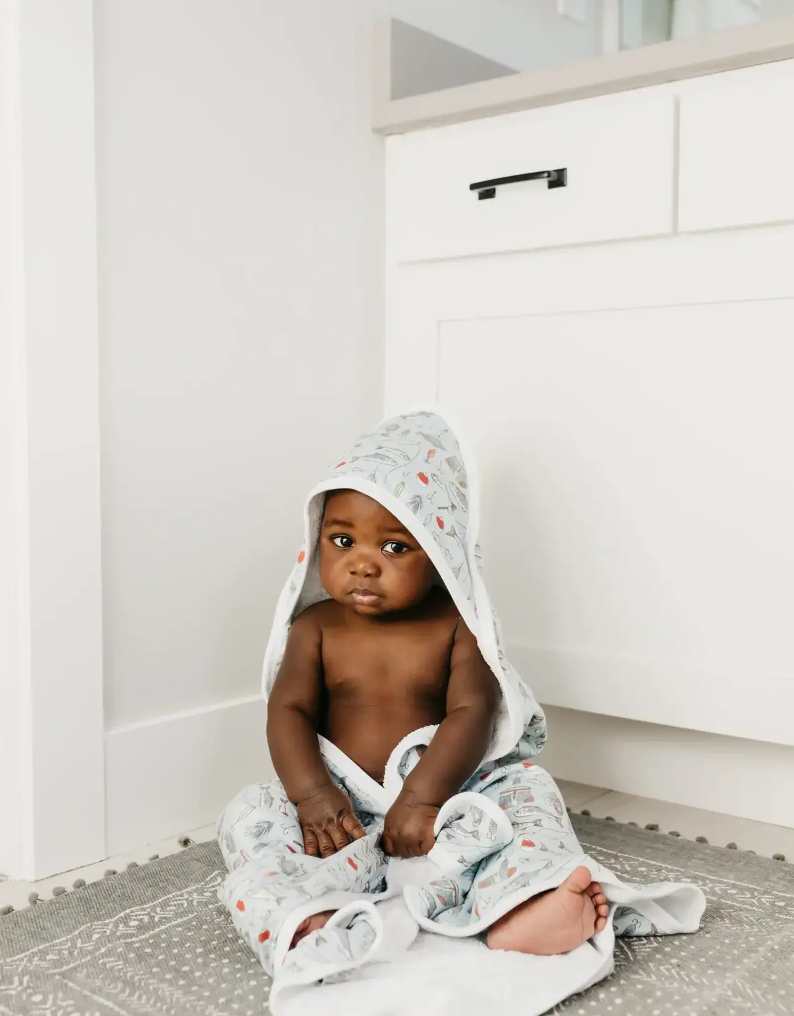 Trout Hooded Towel
