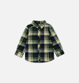 Deux Par Deux Soft Polar Plaid Shirt