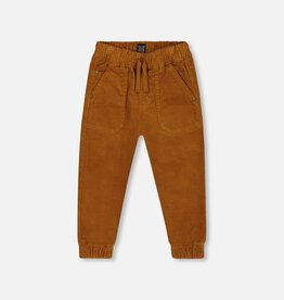 Deux Par Deux Chipmunk Corduroy Joggers