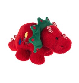 Baby Ganz Collection Holiday Fun! Triceratops Plush