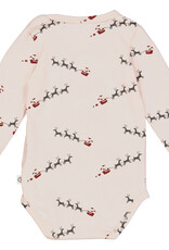 Green Cotton Santa Bodysuit Nightingale