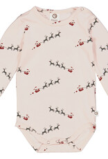 Green Cotton Santa Bodysuit Nightingale
