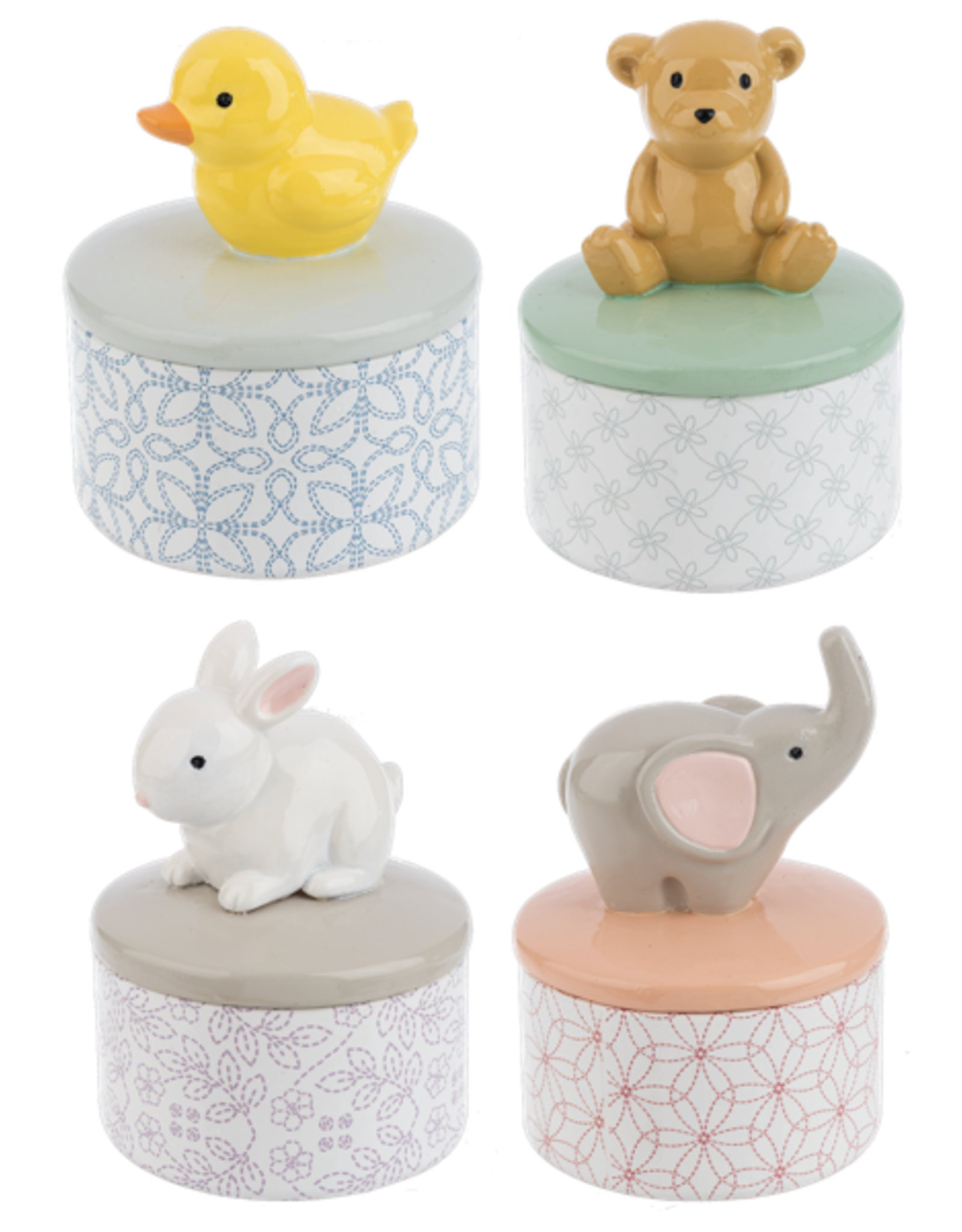 Baby Ganz Collection Baby Animal Keepsake Containers