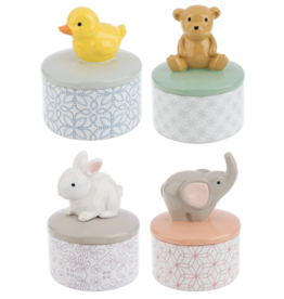 Baby Ganz Collection Baby Animal Keepsake Containers