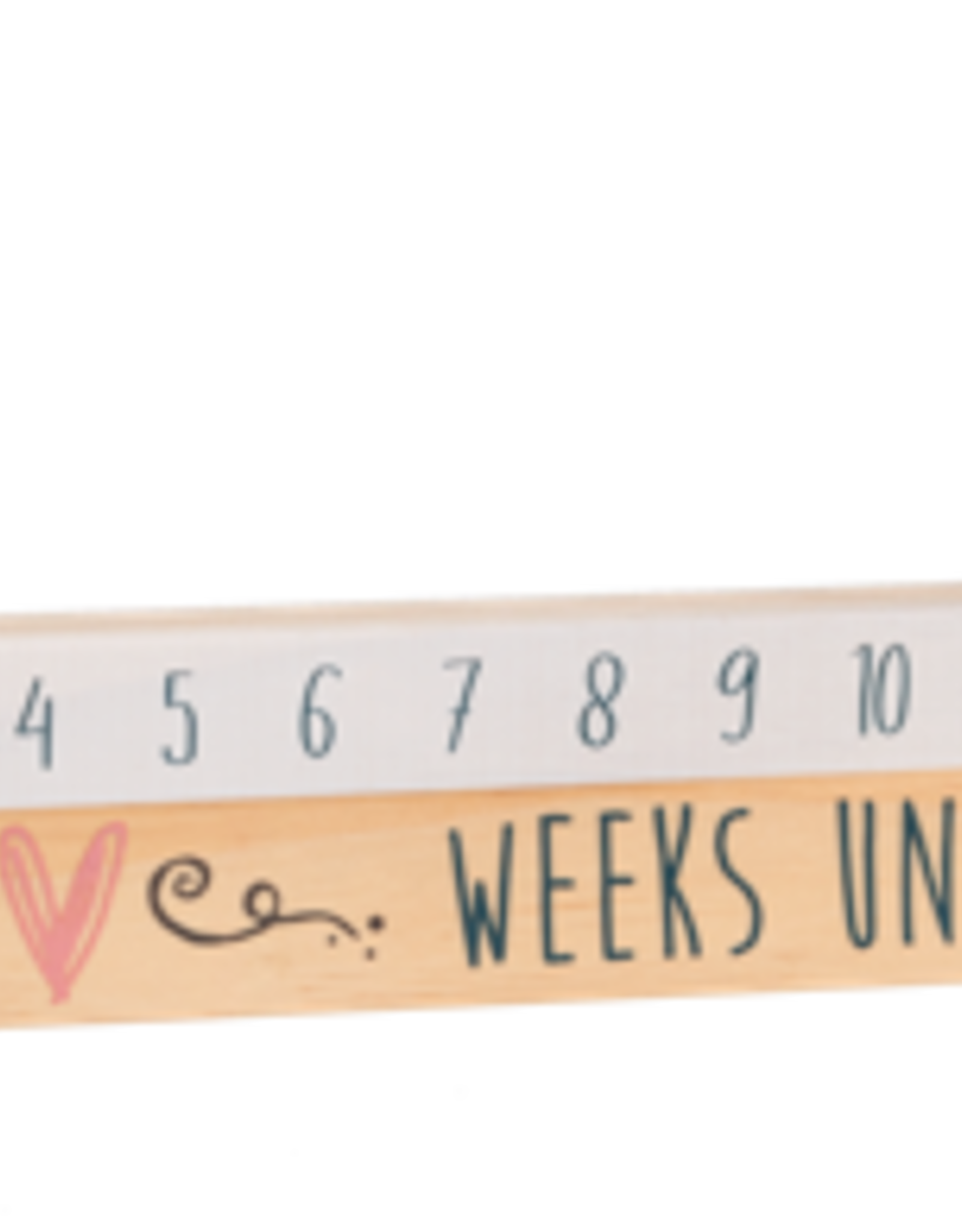 Baby Ganz Collection Star Slide Countdown Baby Calendar 2pc Set