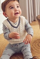 Green Cotton Santa Bodysuit Balsam