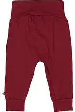 Green Cotton Cabernet Cozy Me Bow Pant