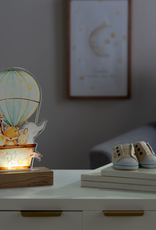Baby Ganz Collection LED Light Up Baby Hot Air Balloon Tabletop Decor