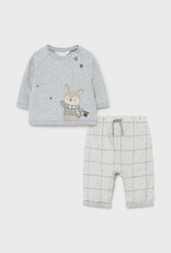 Mayoral Bunny Long Trousers and Pullover