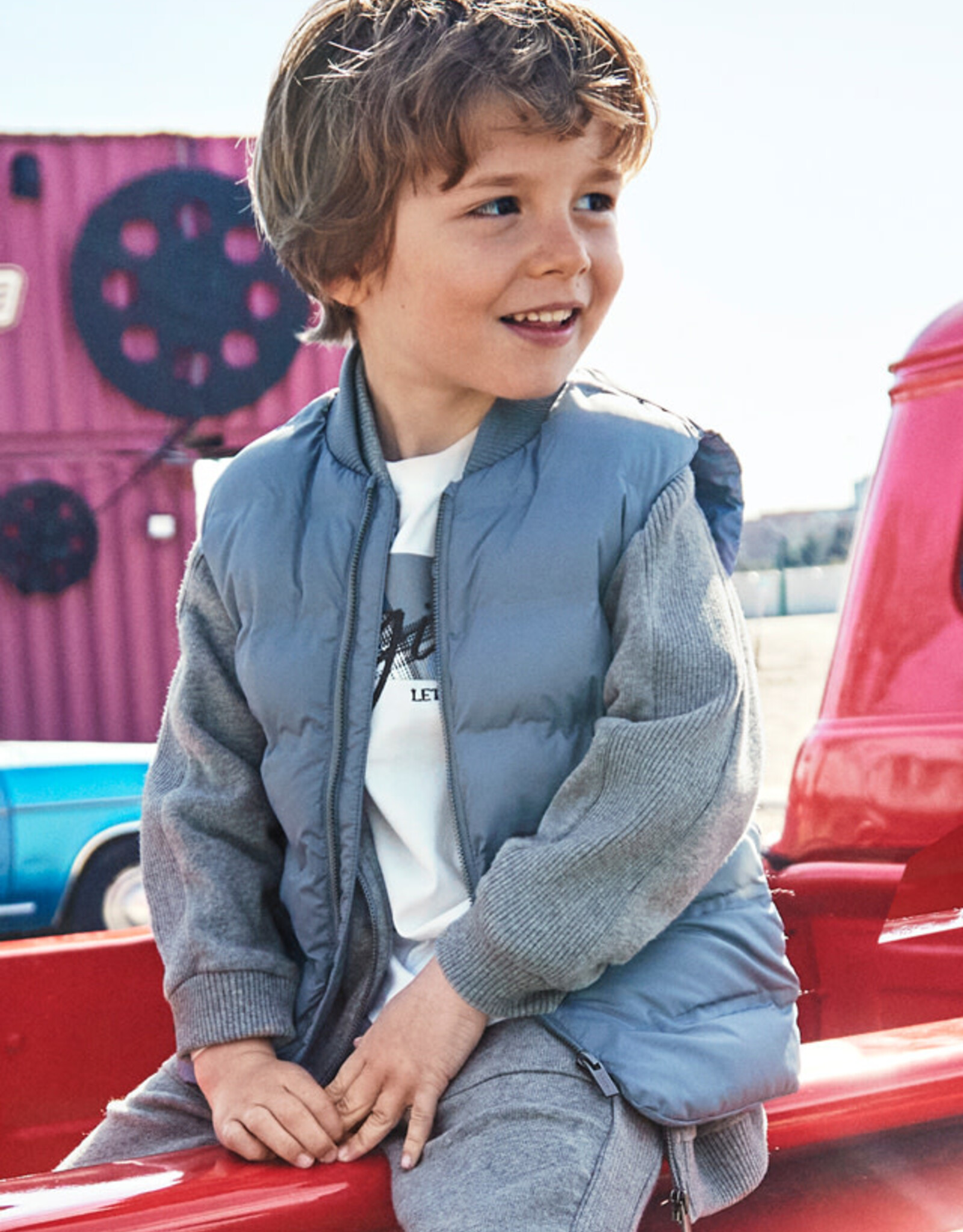 Mayoral Cloud Blue Light Vest