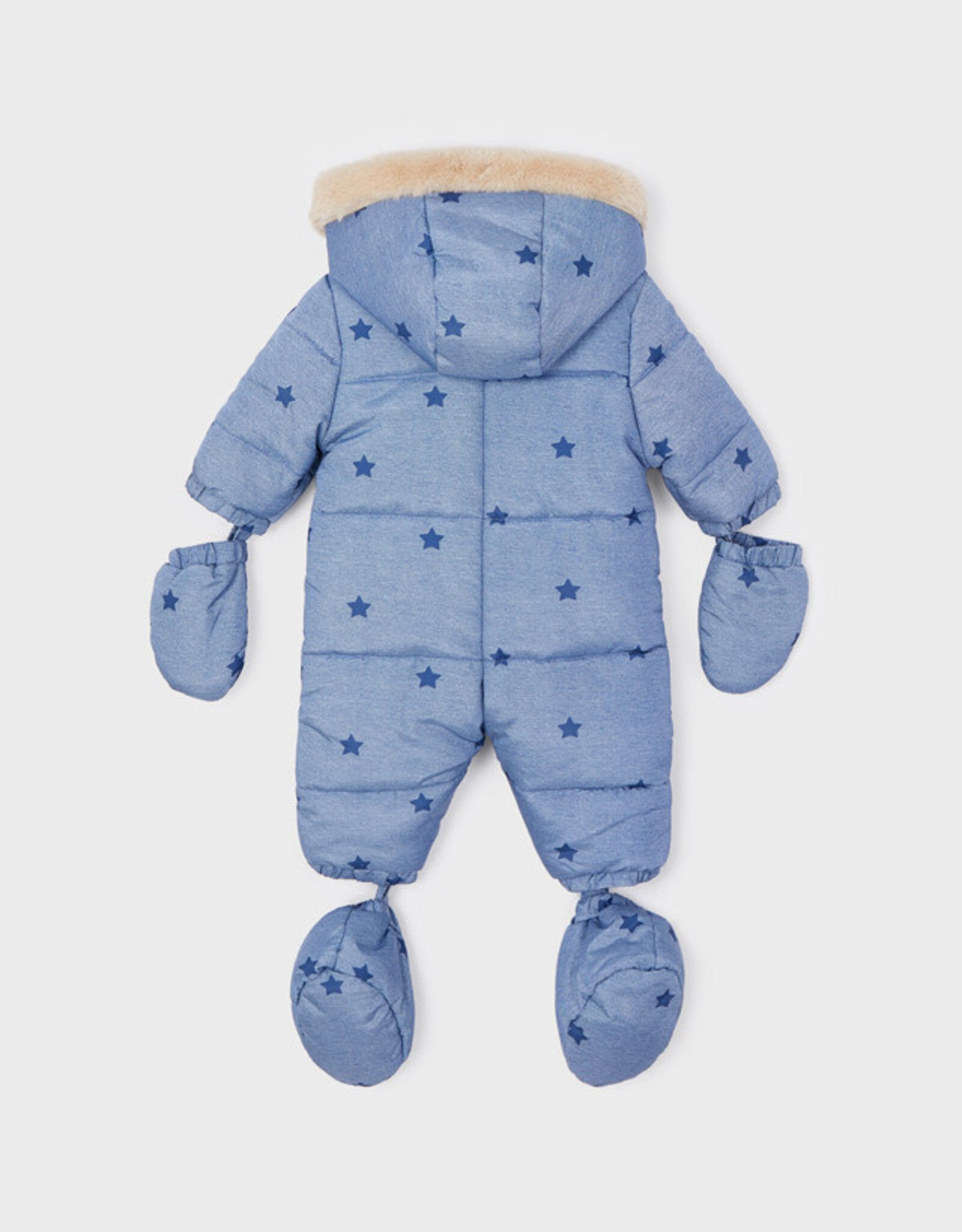 Mayoral Ocean Microfiber Baby Snowsuit