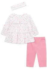 Little Me Hearts Tunic Legging Set
