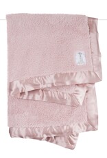 Little Giraffe Dusty Pink Chenille Blanket