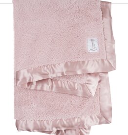 Little Giraffe Dusty Pink Chenille Blanket