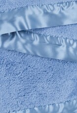 Little Giraffe Cornflower Chenille Blanket