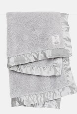 Little Giraffe Silver Chenille Blanket
