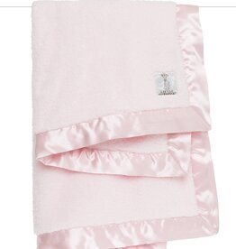 Little Giraffe Pink Chenille Blanket