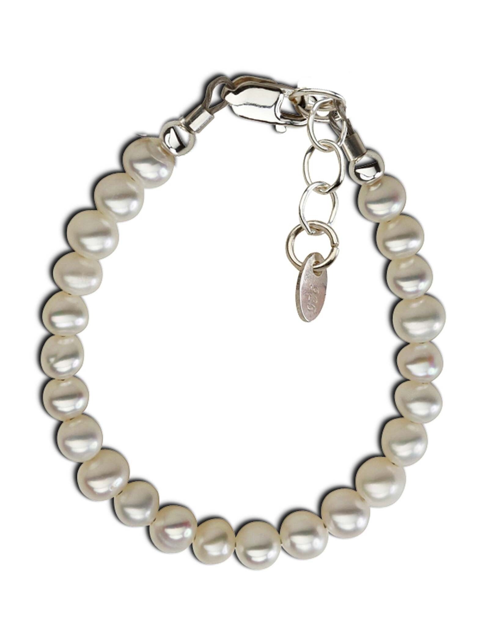 Cherished Moments Zoey Sterling Silver Freshwater Pearl Bracelet