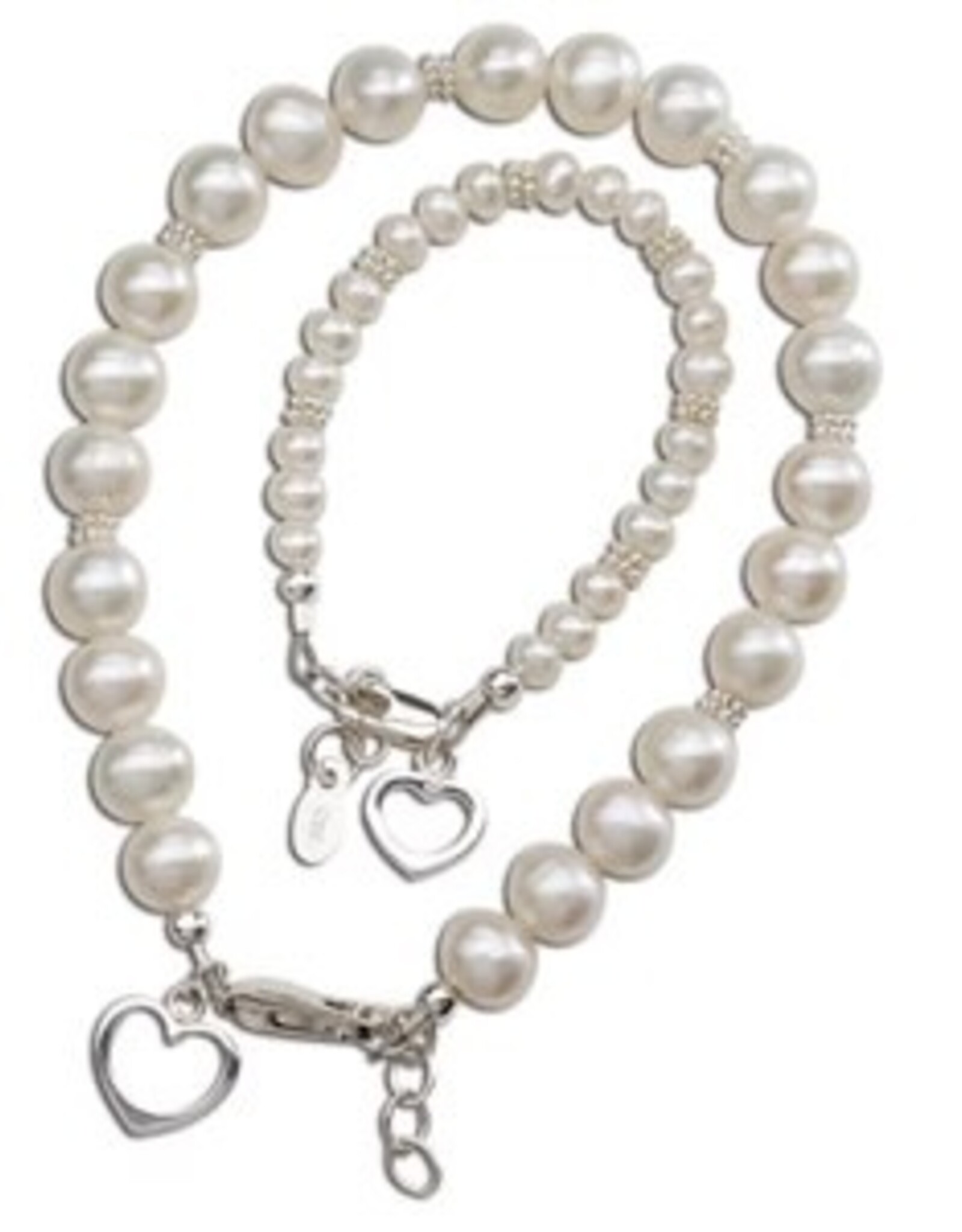 Cherished Moments Hearts Entwined S/GP Mom & Me Bracelet