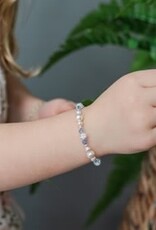 Cherished Moments Elsa SSilver Blue Crystal Bracelet