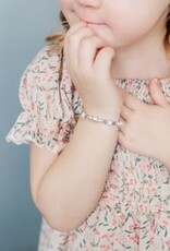 Cherished Moments Elsa SSilver Blue Crystal Bracelet