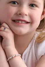 Cherished Moments Paige Sterling Silver Bracelet w/Swarovski Pearl and Stardust Beads