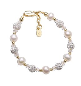Cherished Moments Charlotte Gold Plated Bracelet