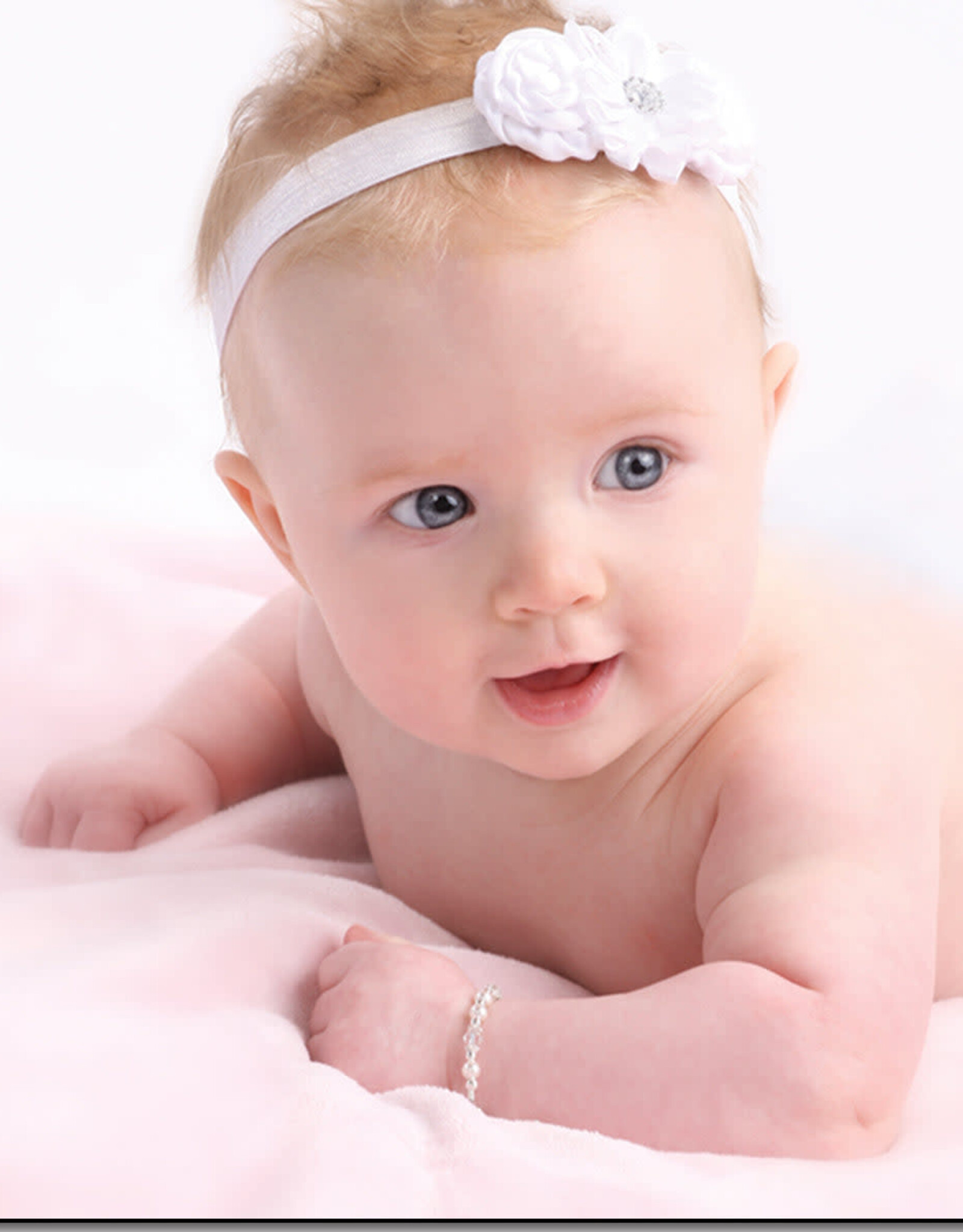 Cherished Moments Hope Silver Bracelet w/Swarovski Pearls & Crystals