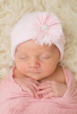 ilybean Nursery Beanie - Pink Fairy Flower