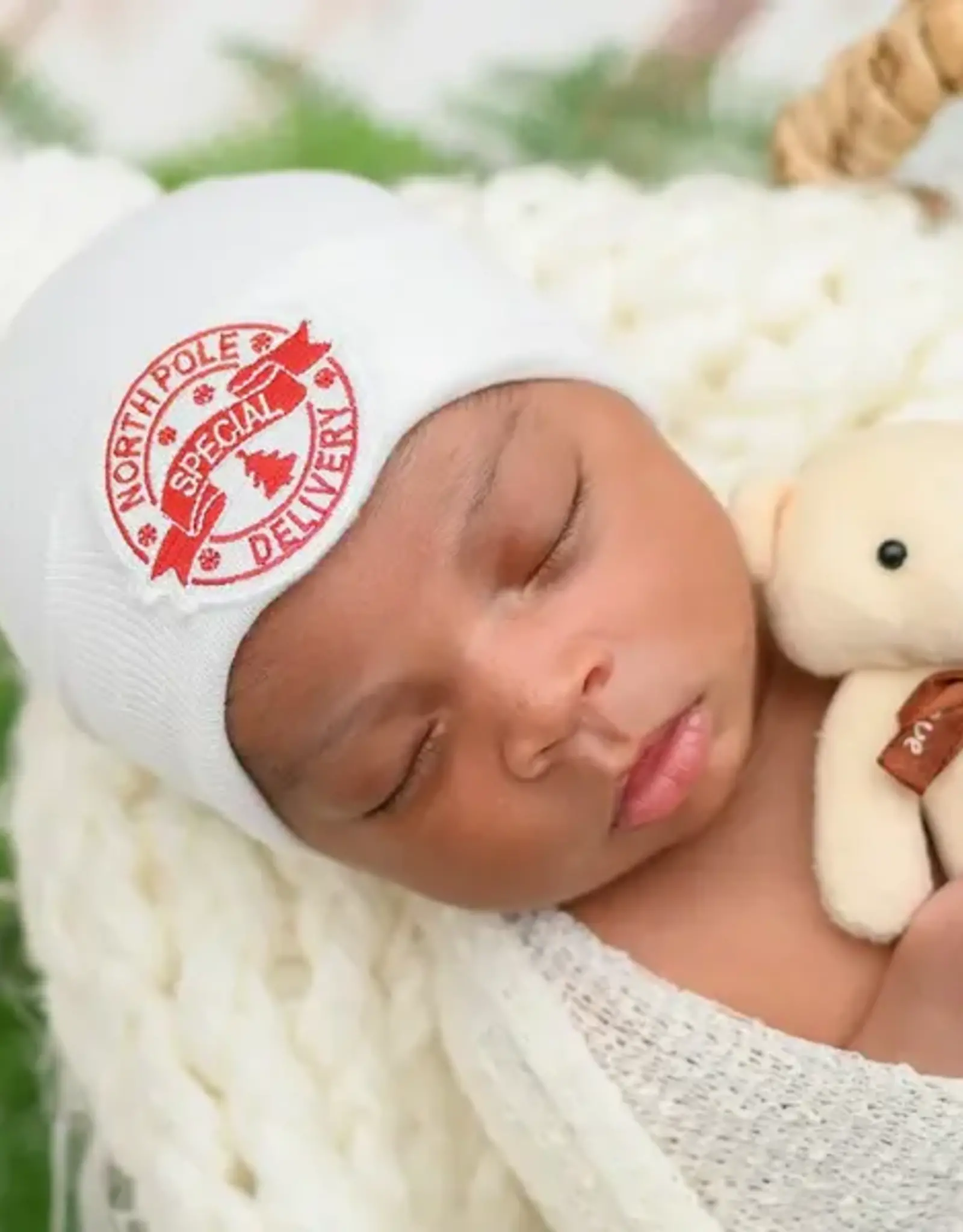 ilybean Nursery Beanie - North Pole Special Delivery