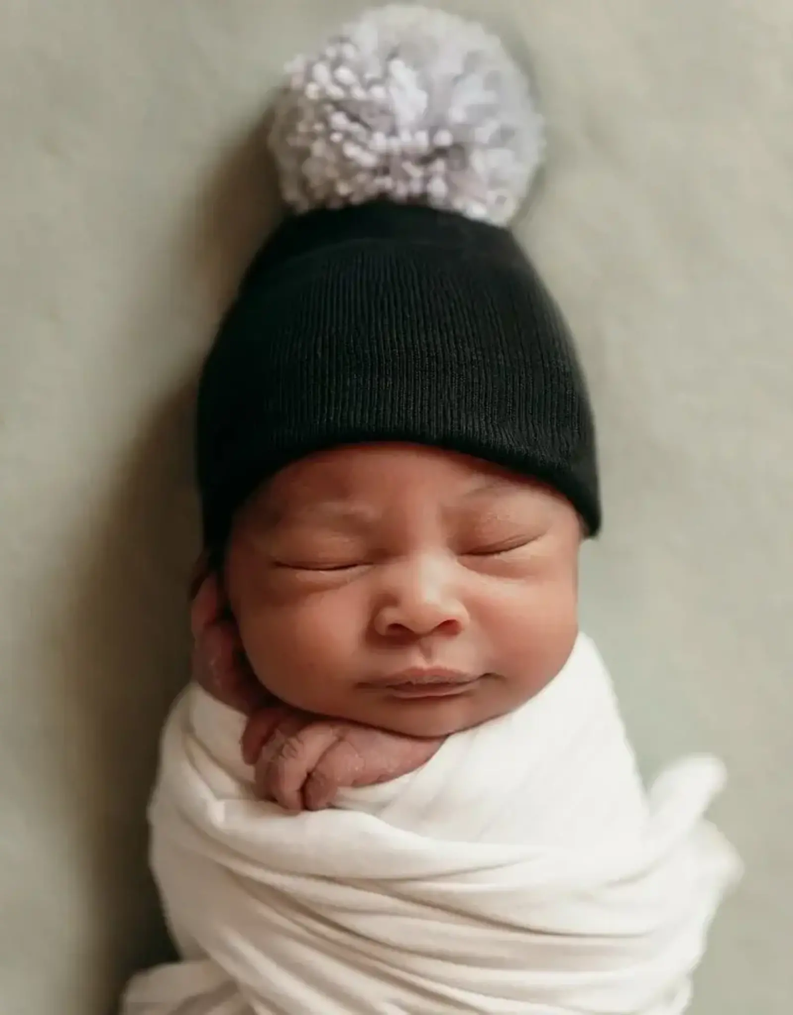 ilybean Nursery Beanie w/Pom