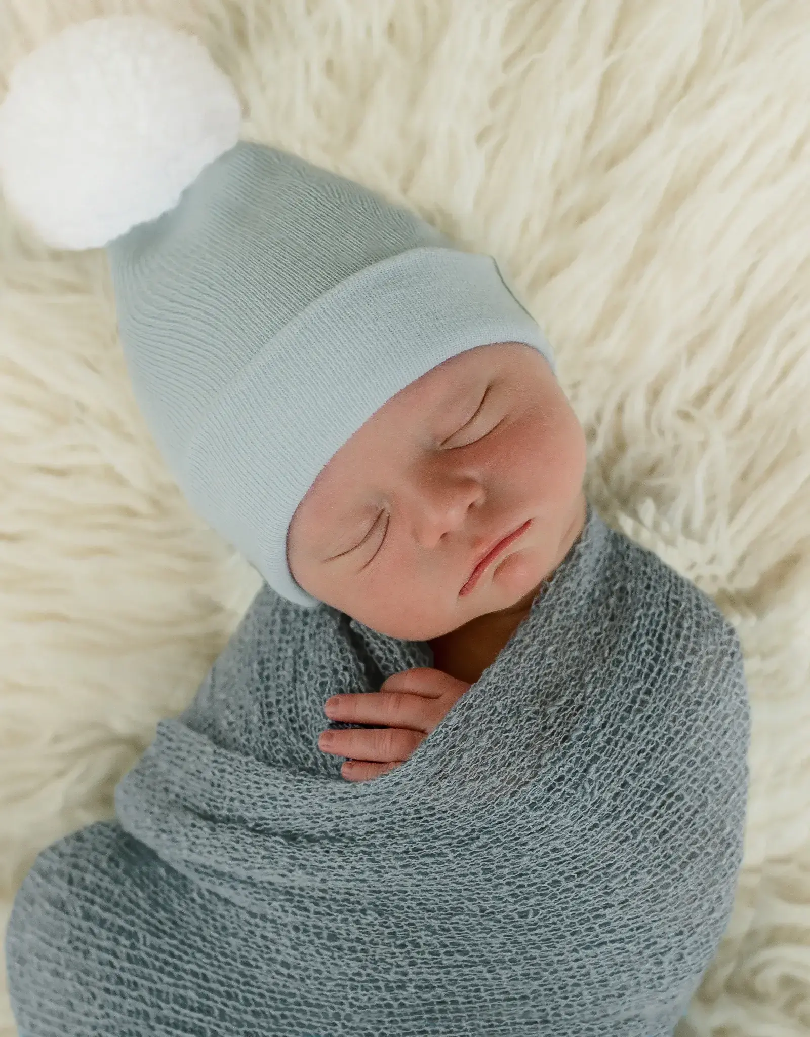 ilybean Nursery Beanie w/Pom