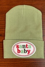 ilybean Nursery Beanie - Santa Baby Sage Beanie