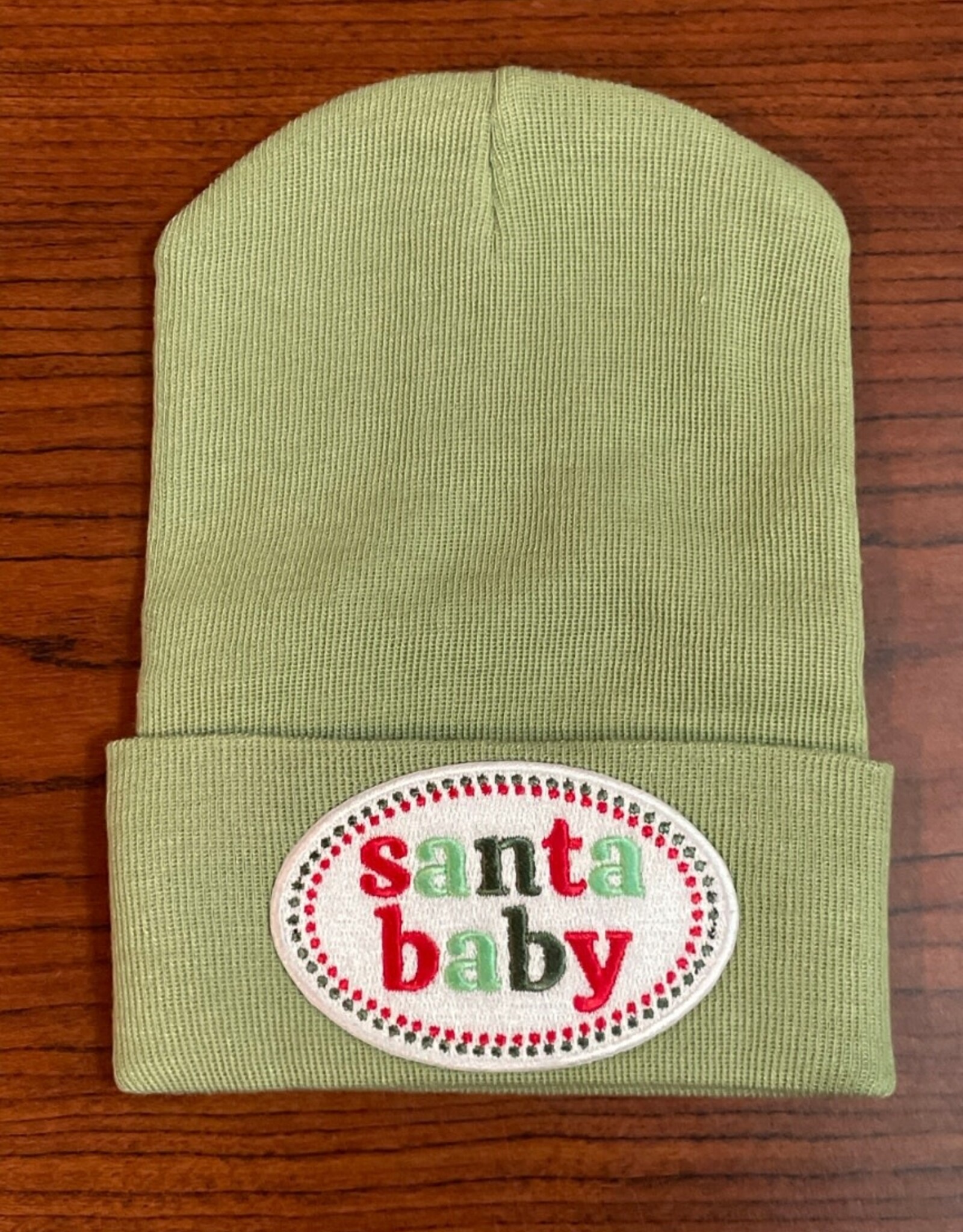 ilybean Nursery Beanie - Santa Baby Sage Beanie