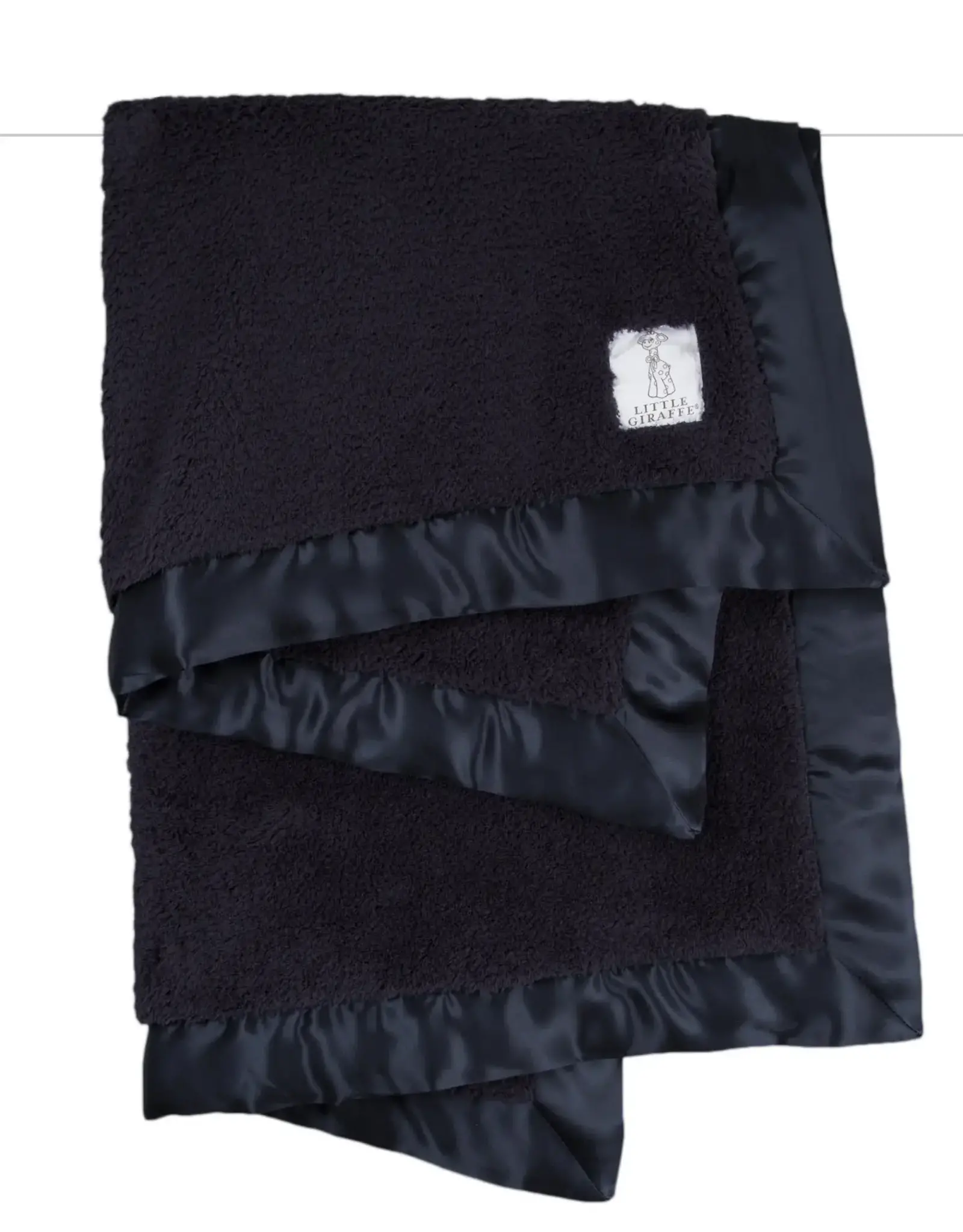 Little Giraffe Denim Chenille Blanket