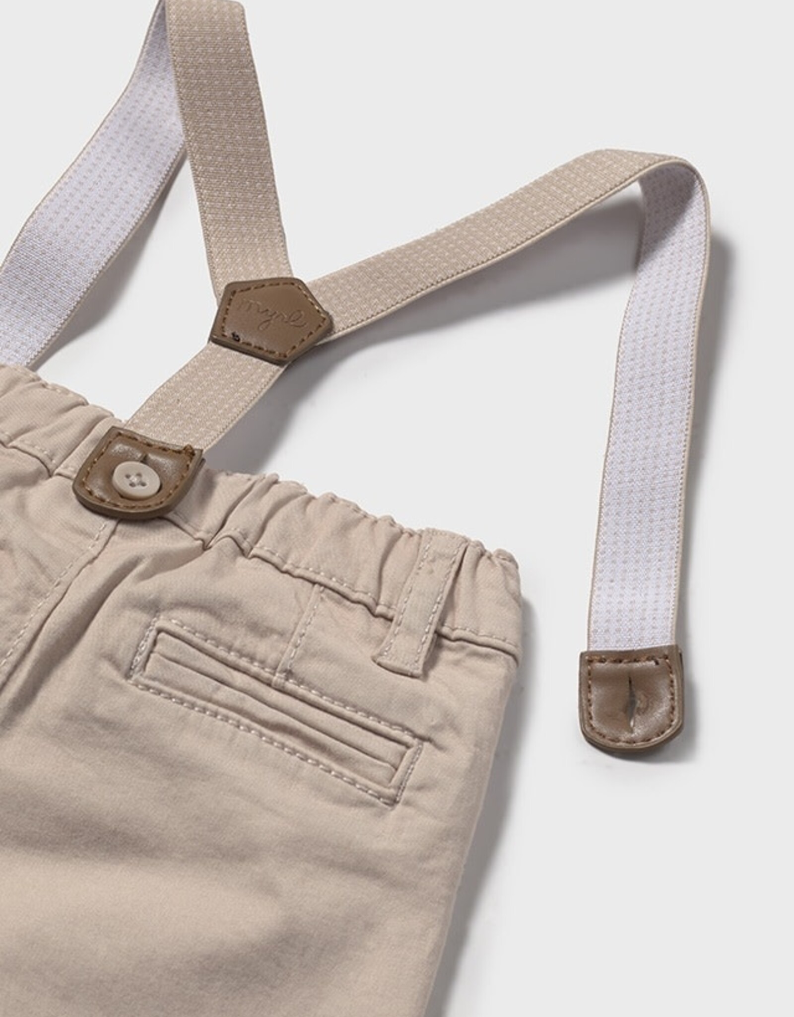 Mayoral Dune Pants w/ suspenders
