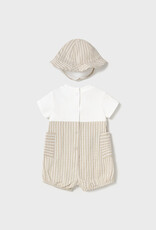 Mayoral Root Short Bodysuit w/ hat