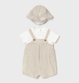 Mayoral Root Short Bodysuit w/ hat