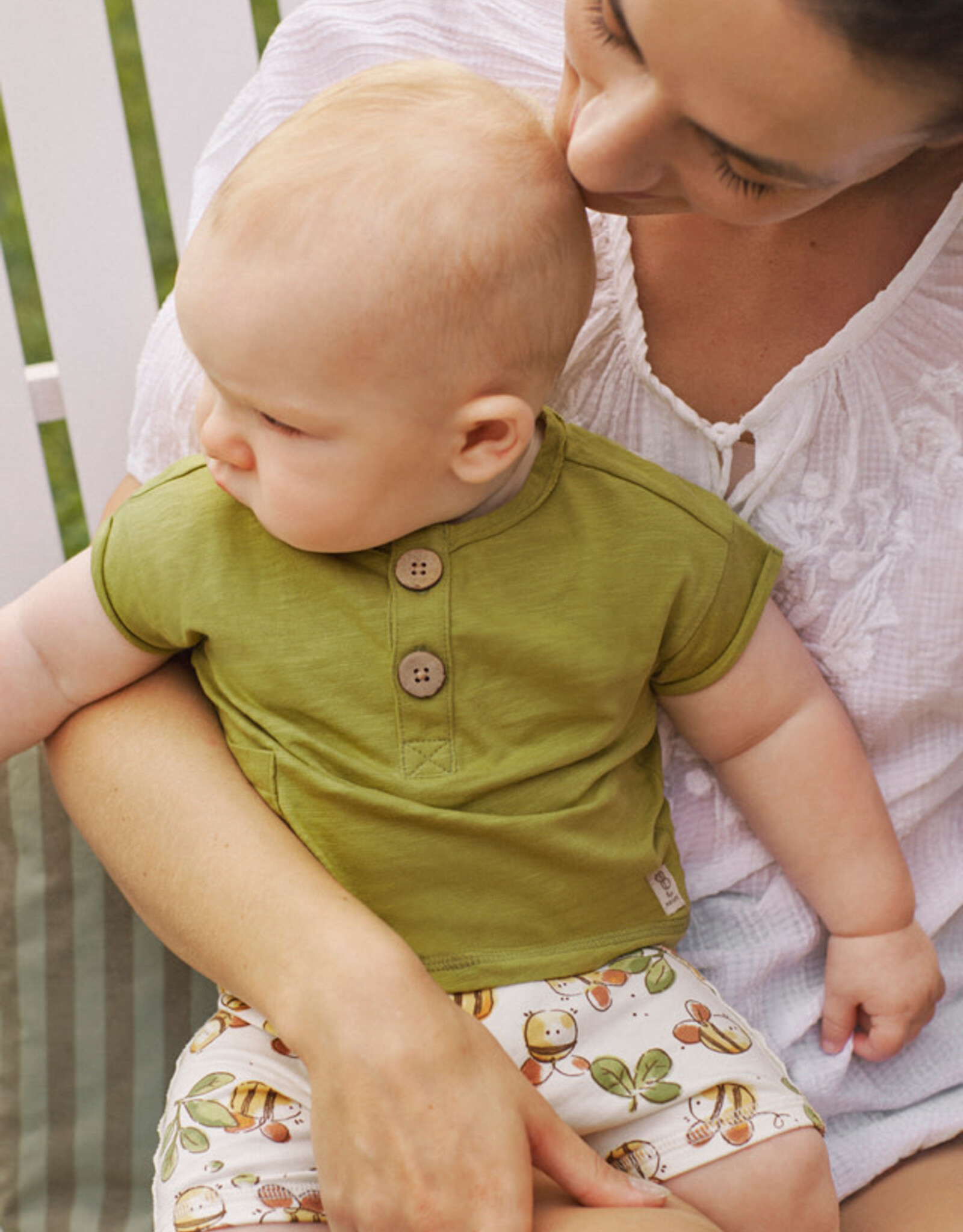 Mayoral Olive Bees Boys Knit set (4 garments)