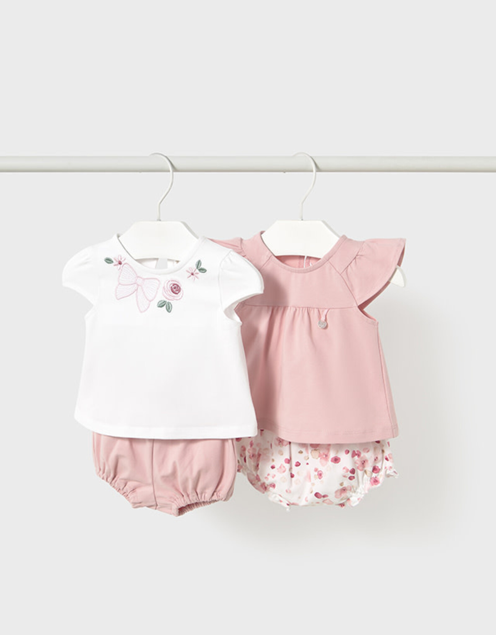 Mayoral Baby Roses Knit set (4 garments)