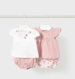 Mayoral Baby Roses Knit set (4 garments)