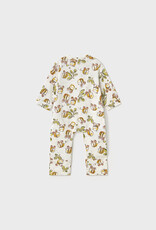 Mayoral Bees Long Bodysuit with Zipper