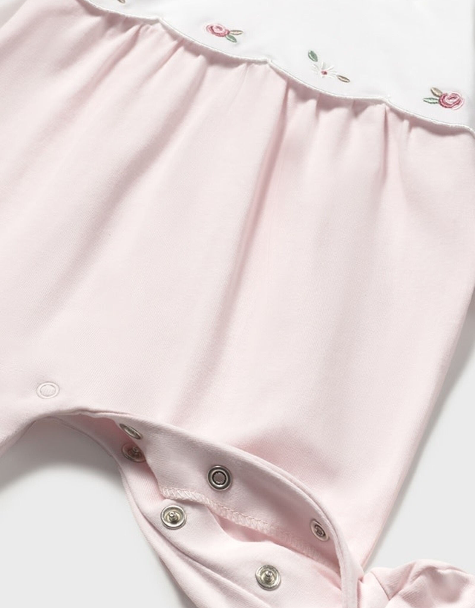 Mayoral Flowers Pink 2 Footie set