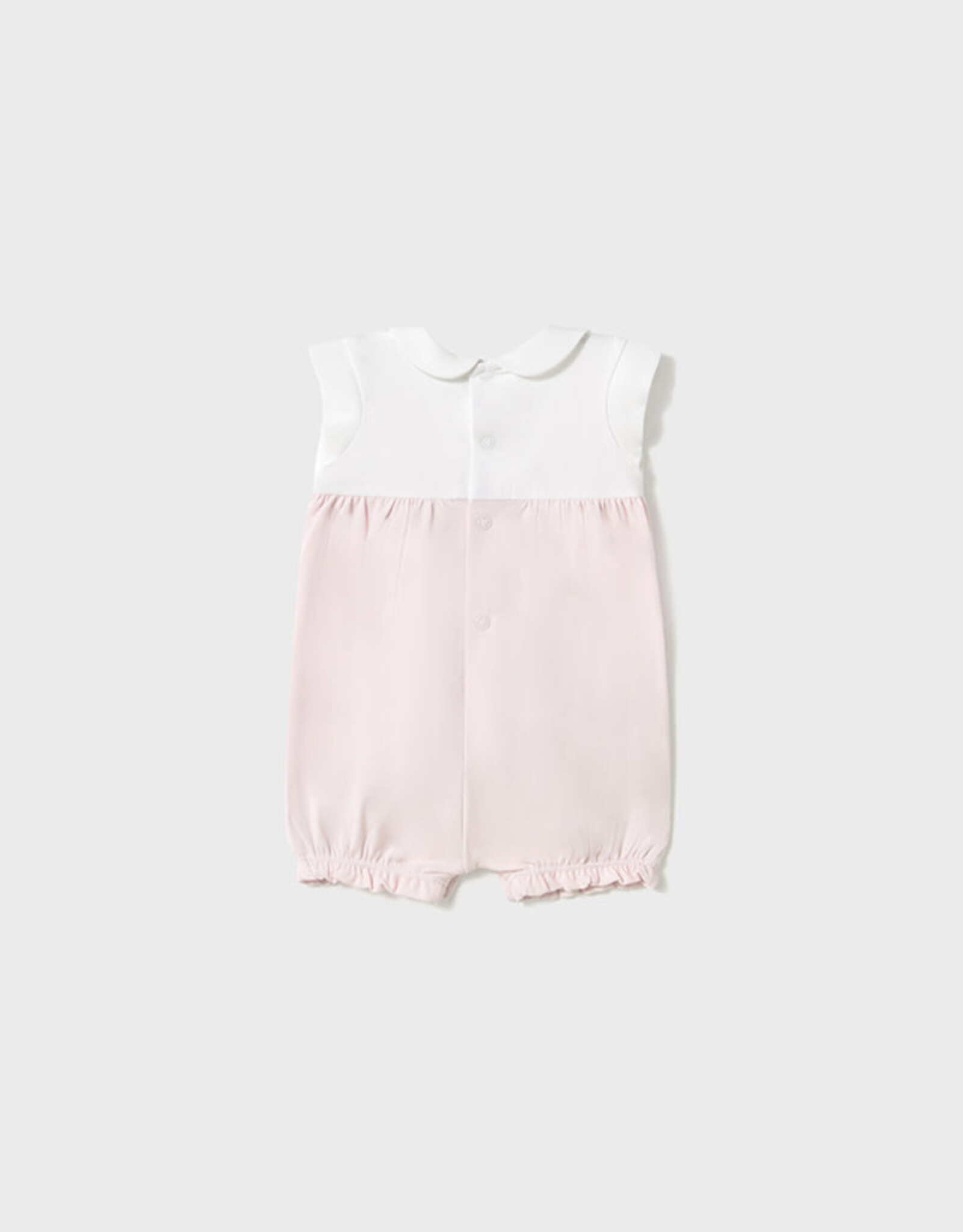 Mayoral Flowers Pink 2 Short bodysuit set