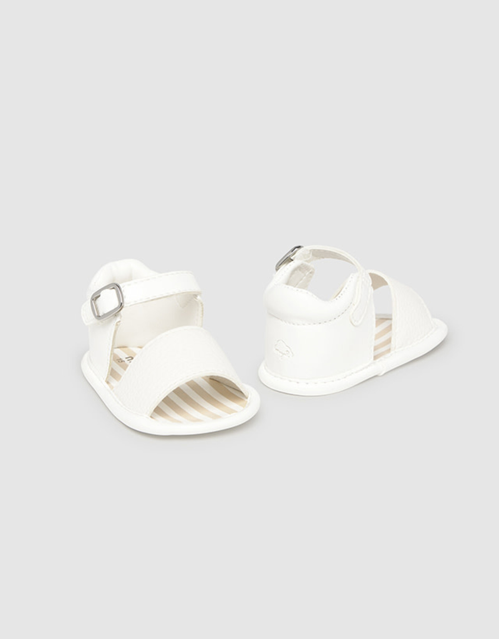 Mayoral White Baby Girls Sandals