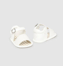 Mayoral White Baby Girls Sandals