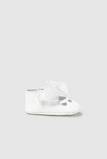 Mayoral White Dressy Mary Jane shoes for Baby