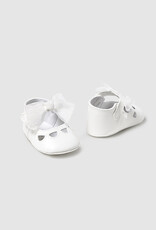 Mayoral White Dressy Mary Jane shoes for Baby