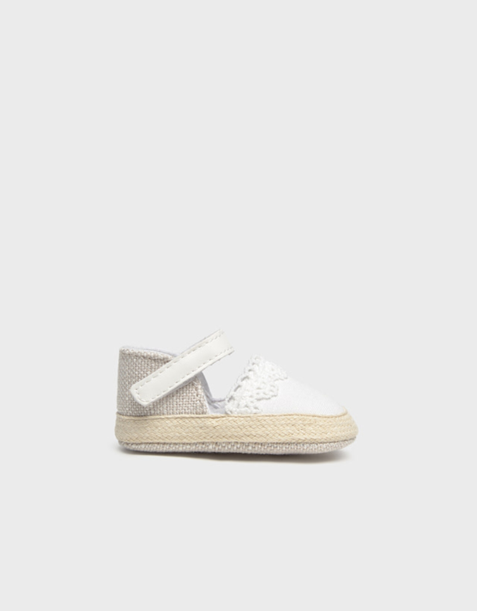 Mayoral White Baby Espadrilles